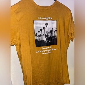 Aeropostale Mustard Tee
